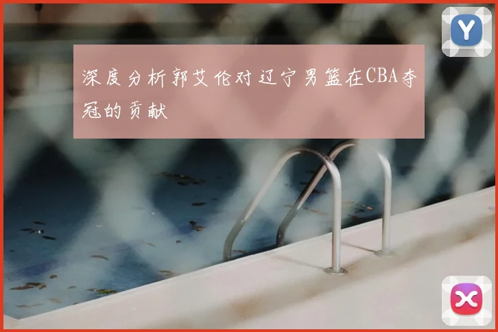 深度分析郭艾伦对辽宁男篮在CBA夺冠的贡献